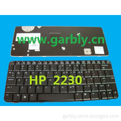 Black Laptop Us/Sp Keyboard for HP 2230 2230s Cq20